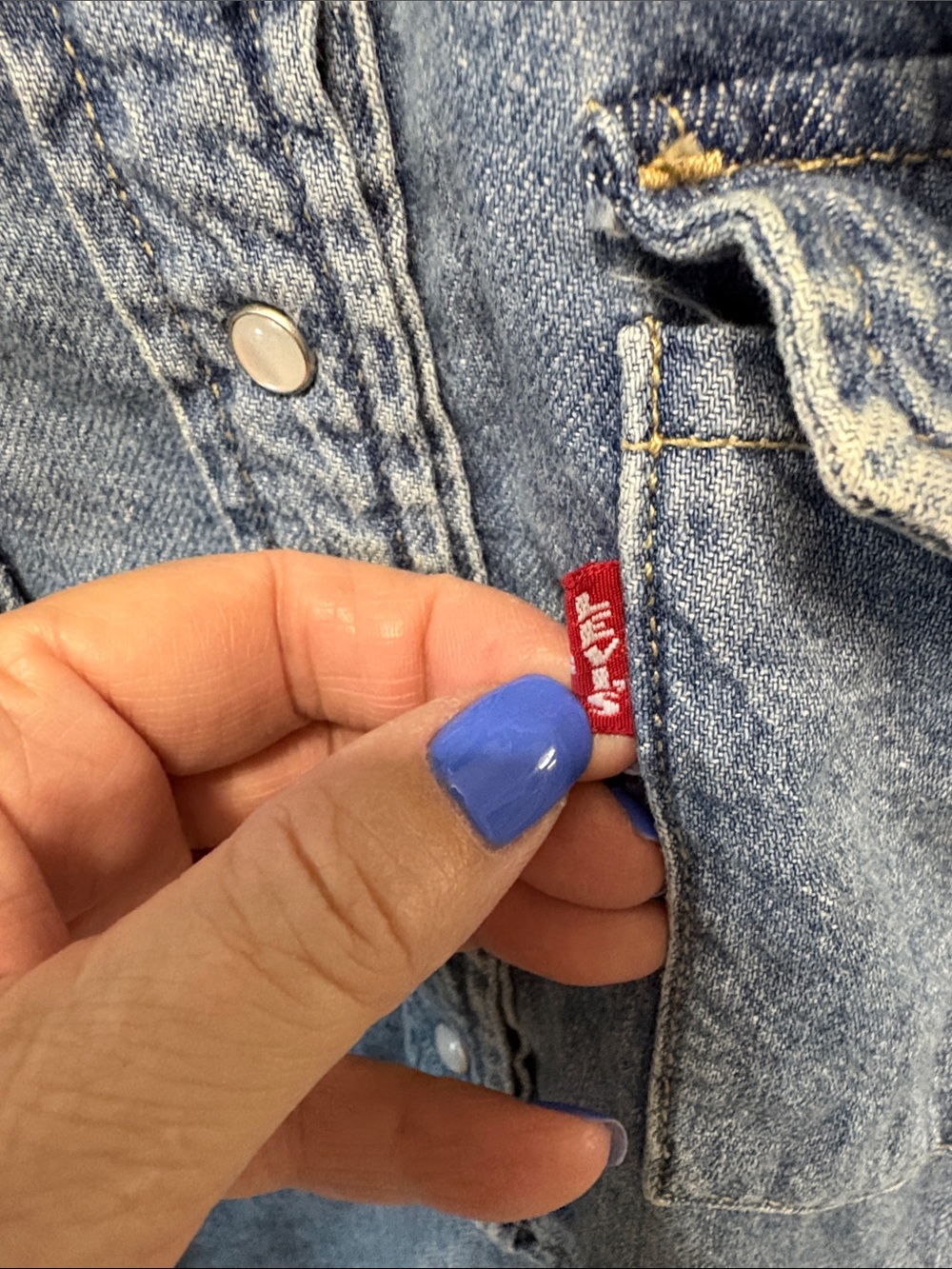 Levi's x Ganni Denim Shirt - Picture 8 of 9
